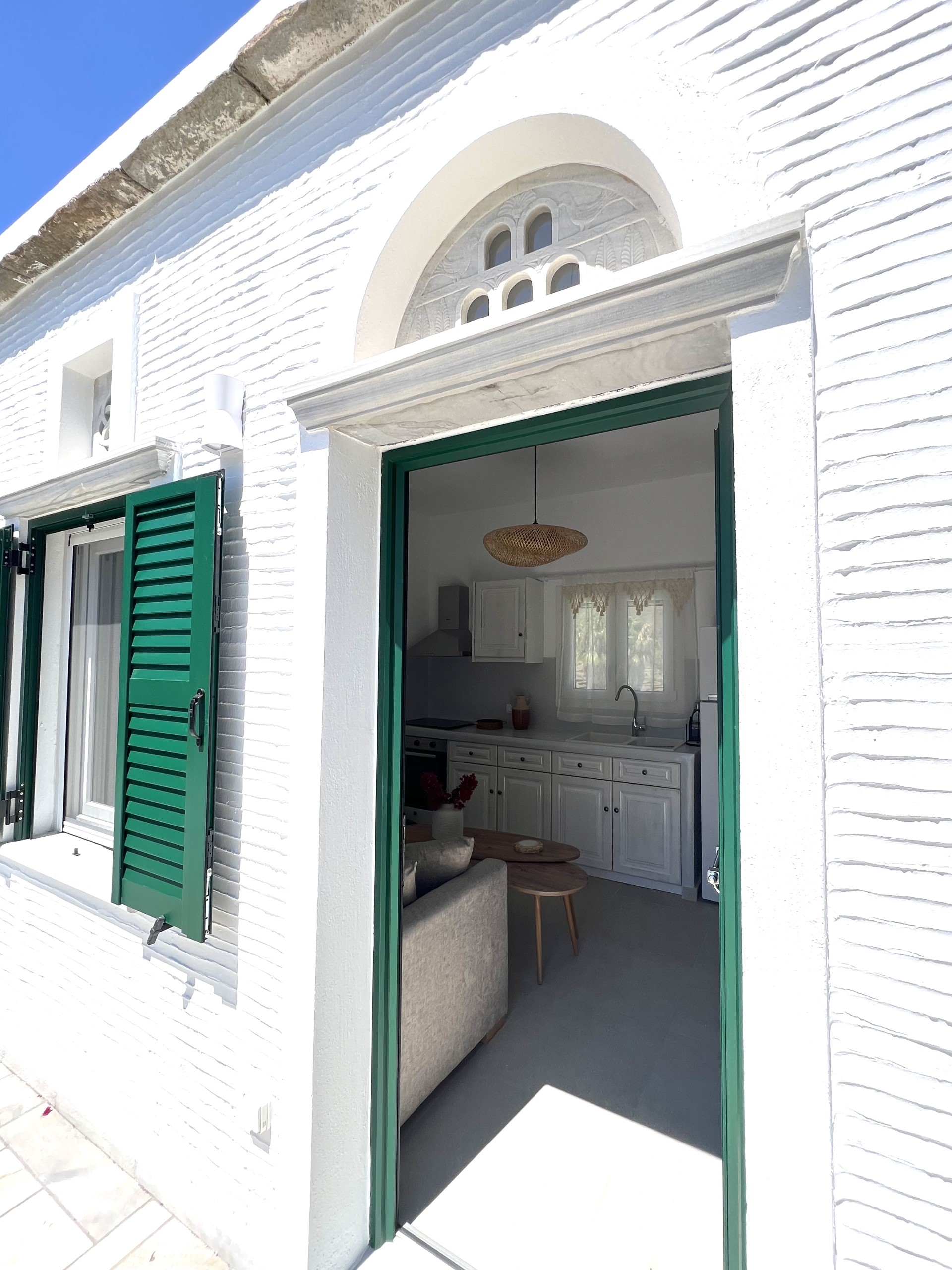 Traditional Cycladic doorway
